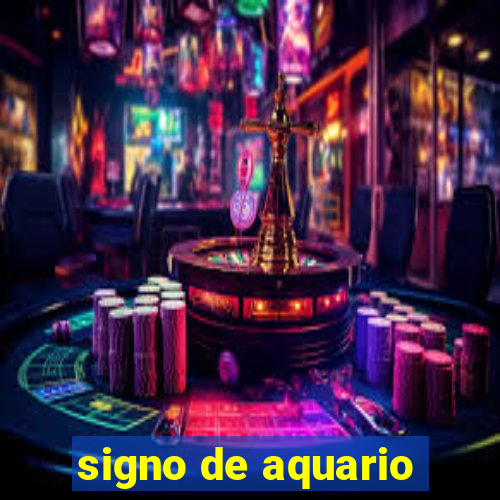 signo de aquario